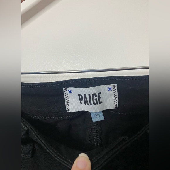 Paige verdugo ultra skinny black high waisted jeans - Picture 7 of 11